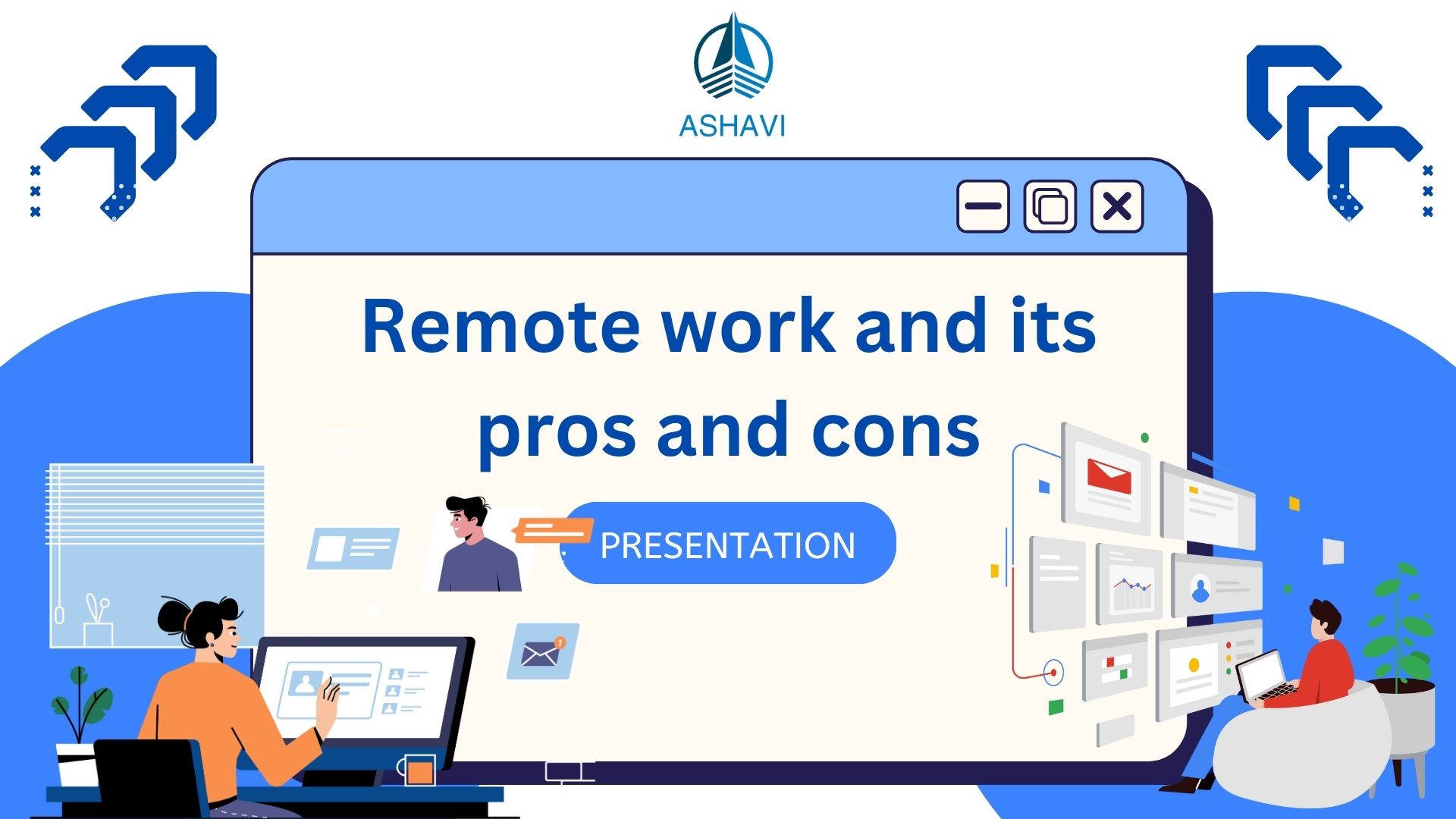 Remote work and its pros and cons